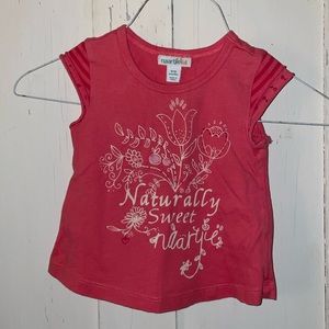 Naartjie T-shirt, coral color